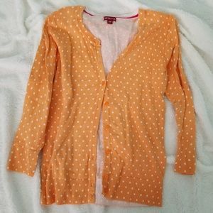 Merona Polka Dot Cardigan